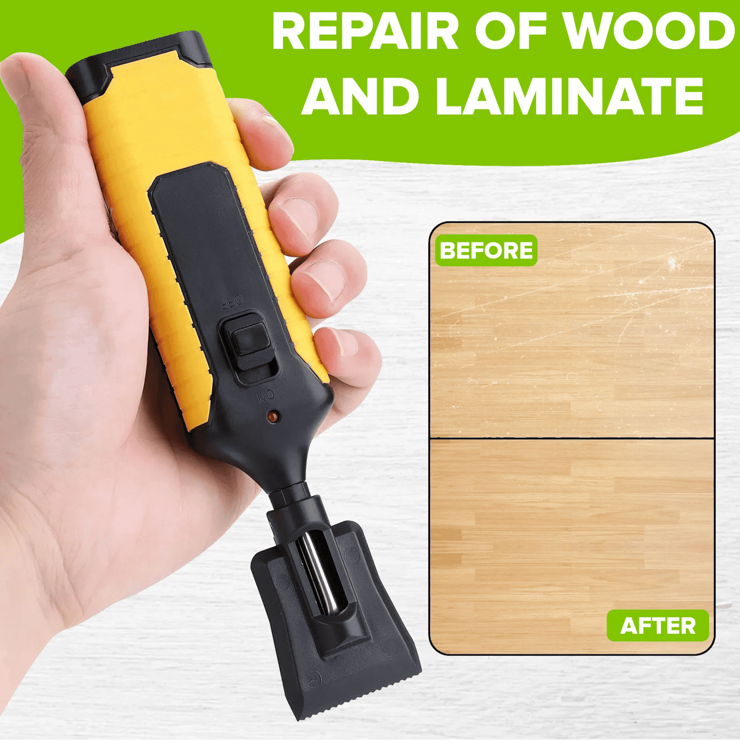 Nordlifes™ Floor Repair Kit – Fix Scratches & Cracks on Wood, Laminate, Tile | Includes Wax & Sandpaper